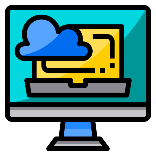 Cloud service icon