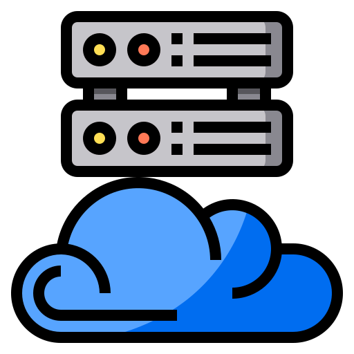 Cloud storage icon