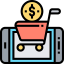 Online payment icon 64x64