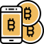 Bitcoins icon 64x64