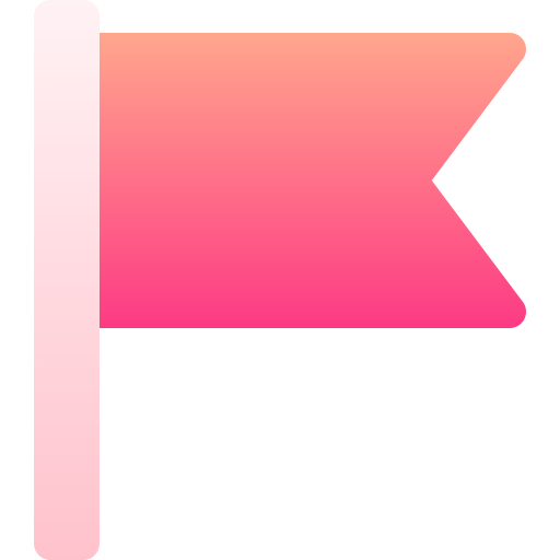 Red flag icon