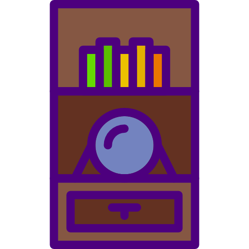 Bookshelf Symbol