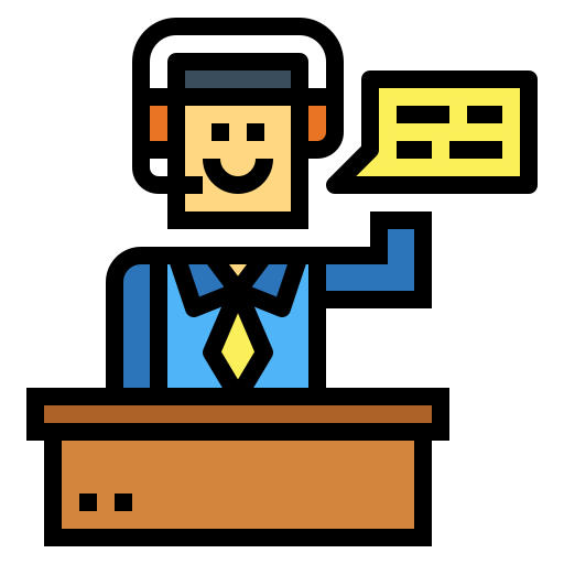 Commentator icon