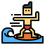 Surfing icon 64x64