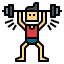 Weightlifting icon 64x64