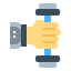 Dumbbell icon 64x64