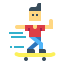 Skateboard icon 64x64
