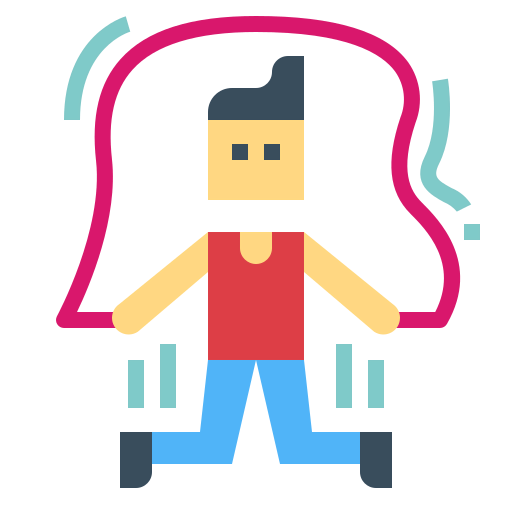 Jumping icon