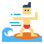 Surfing Symbol 64x64