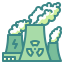 Nuclear plant icon 64x64