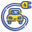 Electric car icon 64x64