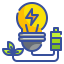 Green energy icon 64x64