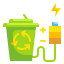 Waste bin icon 64x64