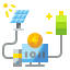 Solar panel icon 64x64