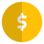 Dollar sign icon 64x64