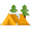 Tent icon 64x64