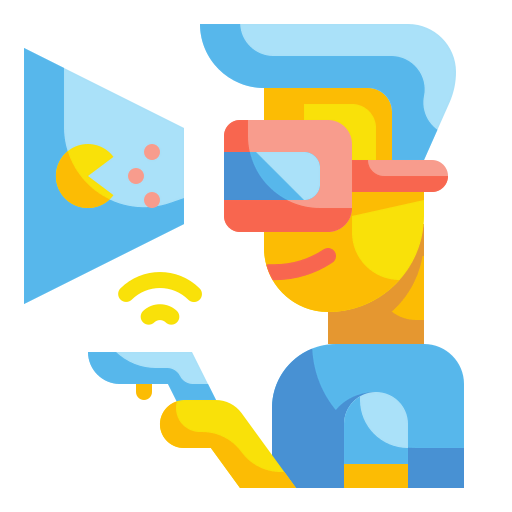 Virtual reality icon