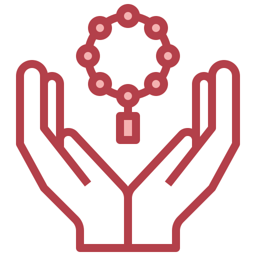 Praying icon