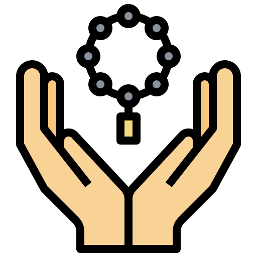 Praying icon