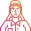 Delivery woman icon 64x64