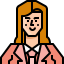 Business woman icon 64x64
