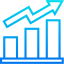 Bar graph icon 64x64