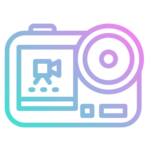 Action camera icon