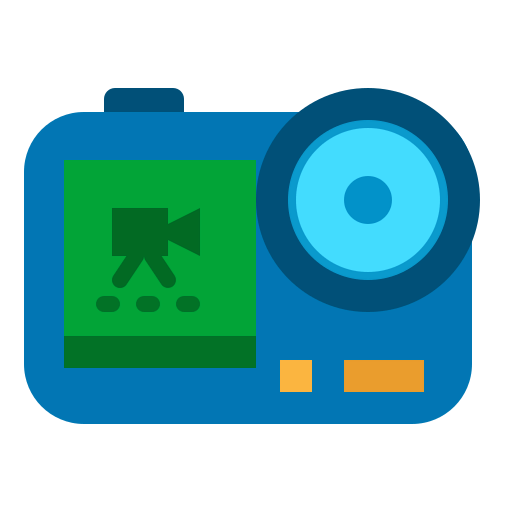 Action camera icon