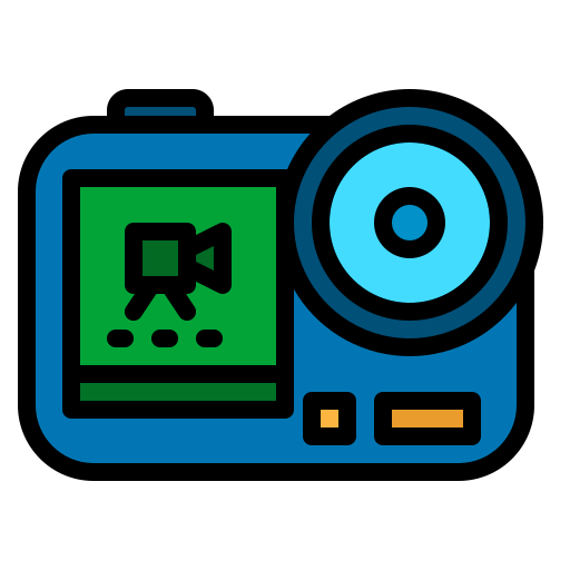 Action camera icon