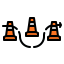 Traffic cone biểu tượng 64x64