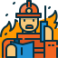 Firefighter icon 64x64
