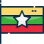 Myanmar icon 64x64