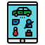 Car rental icon 64x64
