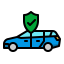 Car insurance icon 64x64