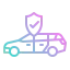 Car insurance icon 64x64