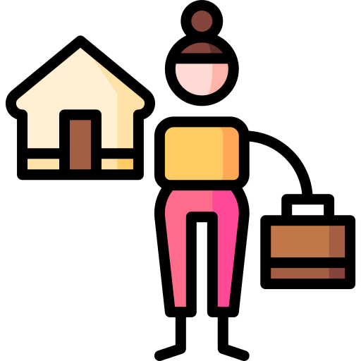 Telecommuting icon