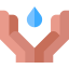Washing hands icon 64x64