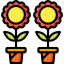 Flowers icon 64x64