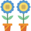 Flowers icon 64x64