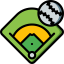 Baseball field icon 64x64