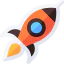 Space shuttle icon 64x64