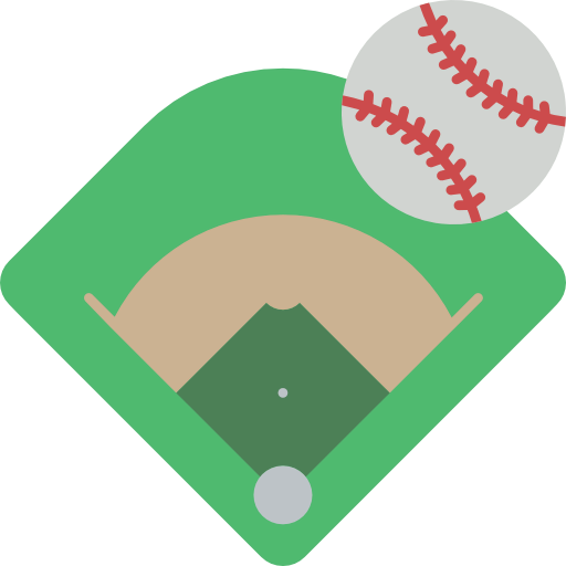 Baseball field icon
