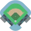 Baseball field icon 64x64