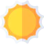 Sun icon 64x64