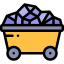 Mining cart ícone 64x64