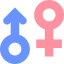 Gender symbols icon 64x64