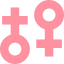 Gender symbols icon 64x64