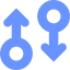 Gender symbols icon 64x64