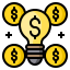 Light bulb icon 64x64