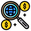 Magnifying glass icon 64x64